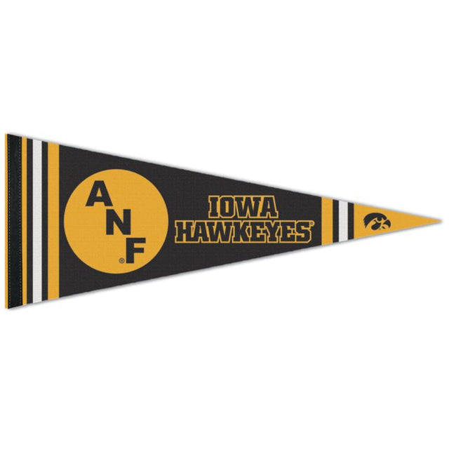 Banderín de Iowa Hawkeyes America Needs Farmers Premium de 12" x 30"