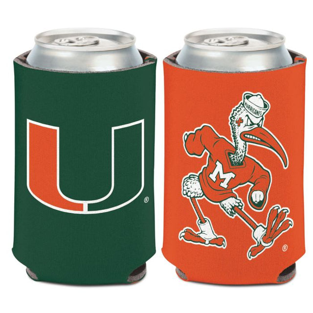 Enfriador de lata de 12 oz de Miami Hurricanes