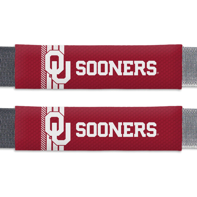 Oklahoma Sooners Seat Belt Pads Rally Design CO