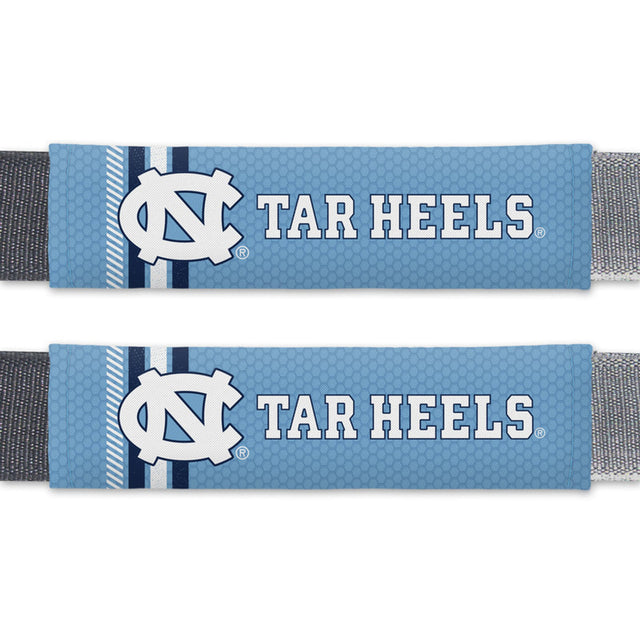 Almohadillas para cinturón de seguridad de los Tar Heels de Carolina del Norte Rally Design CO