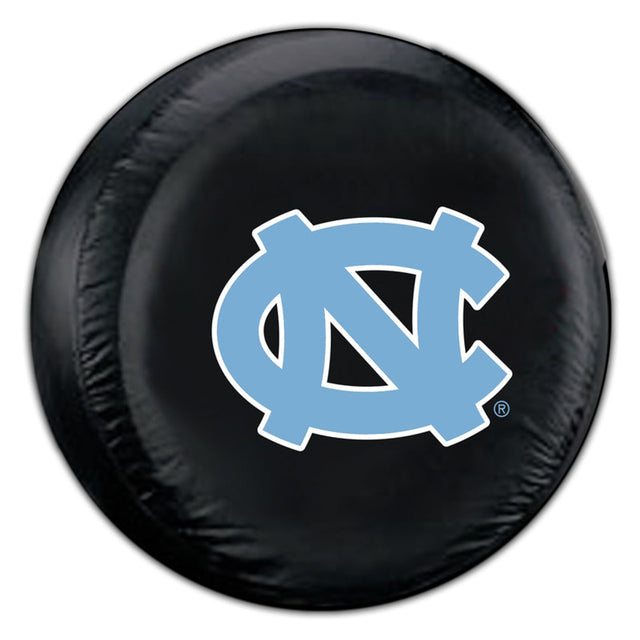 Funda para neumáticos Tar Heels de Carolina del Norte, tamaño grande, color negro