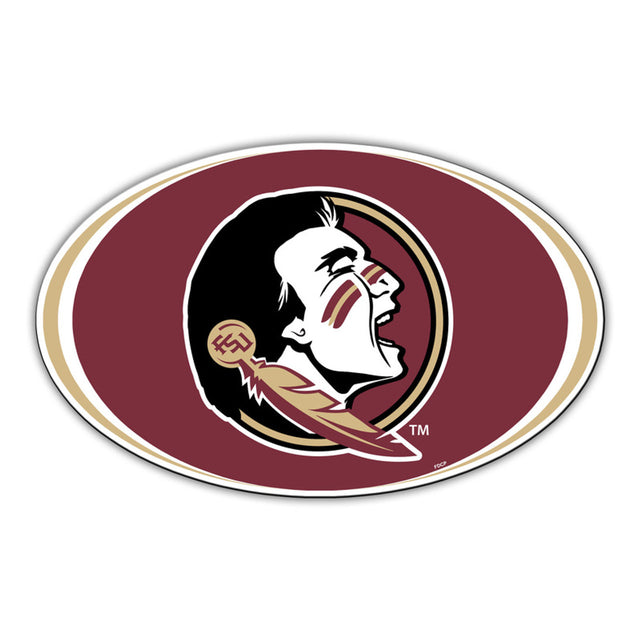 Imán para automóvil estilo Florida State Seminoles de 8" CO