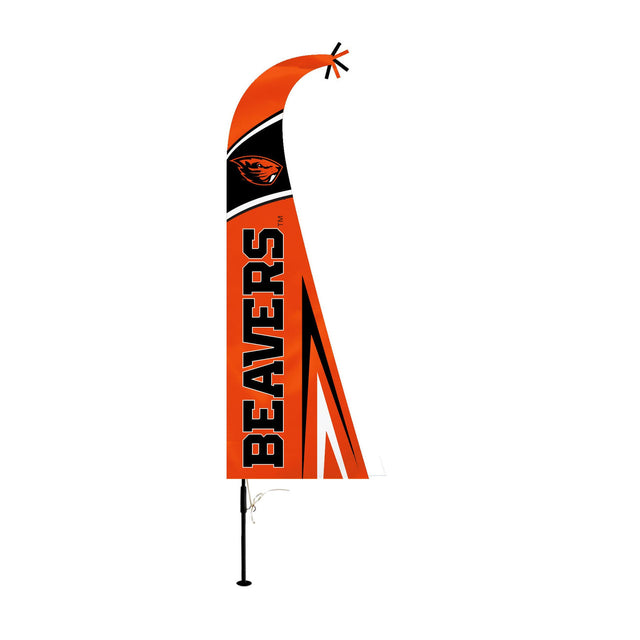 Bandera de los Oregon State Beavers, estilo pluma de primera calidad, CO