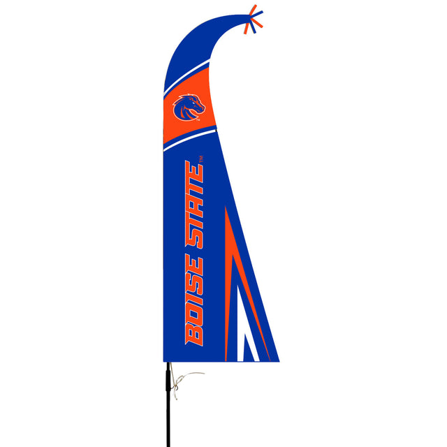 Bandera de los Broncos de Boise State, estilo pluma de primera calidad, CO