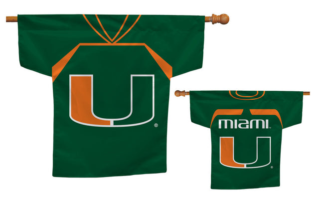 Diseño de camiseta con la bandera de los Miami Hurricanes CO