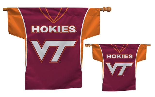 Diseño de camiseta con la bandera de los Virginia Tech Hokies