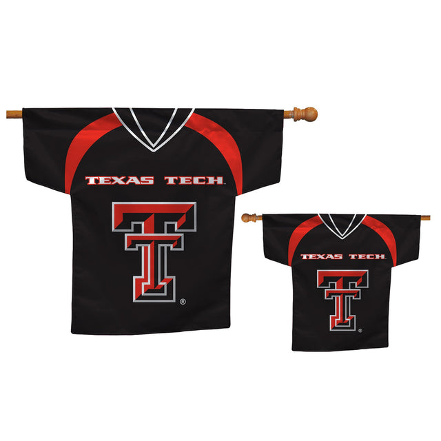 Diseño de camiseta con la bandera de los Texas Tech Red Raiders CO