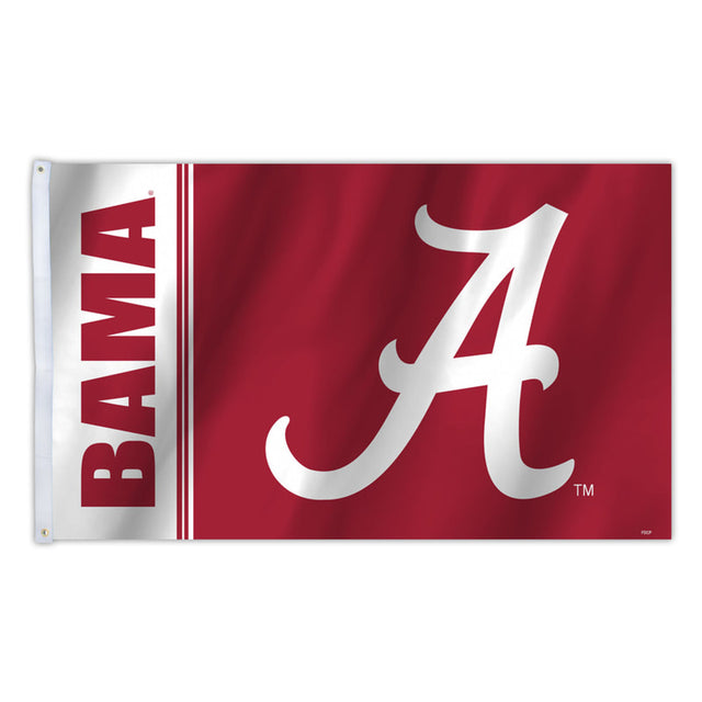 Bandera de Alabama Crimson Tide de 3 x 5 pulgadas