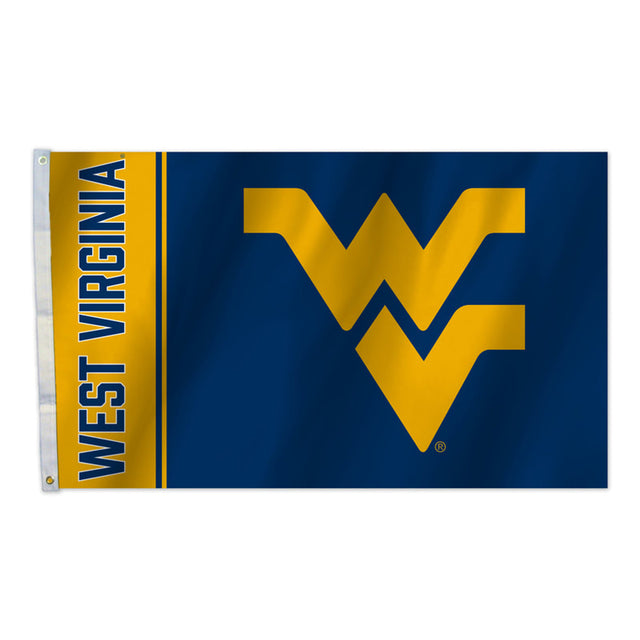 Bandera de los Mountaineers de Virginia Occidental, pancarta de 3 x 5 pulgadas, CO