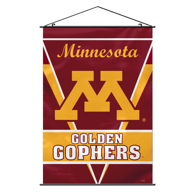 Pancarta de los Minnesota Golden Gophers de 28 x 40 cm, estilo pared CO