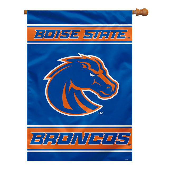 Bandera de los Boise State Broncos de 28 x 40, estilo bandera de casa, 2 caras CO