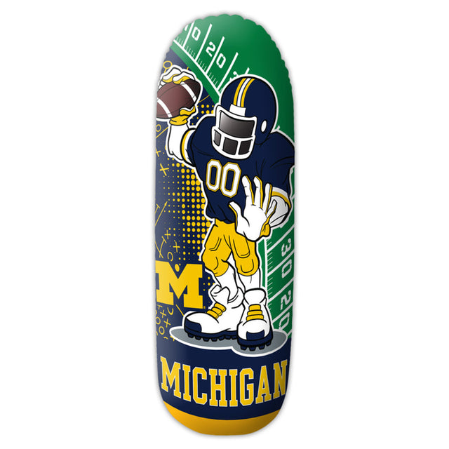 Bolsa de agua para novatos de Michigan Wolverines Bop Bag CO