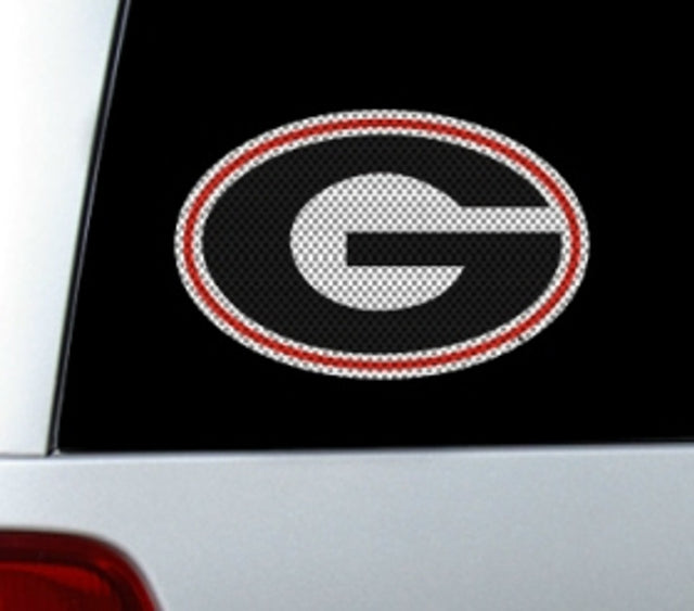 Georgia Bulldogs Window Film 12" Die Cut CO