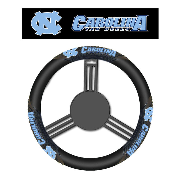 Funda para volante con agarre de masaje de los Tar Heels de Carolina del Norte, estilo CO