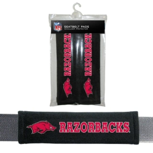 Almohadillas para cinturón de seguridad de Arkansas Razorbacks CO