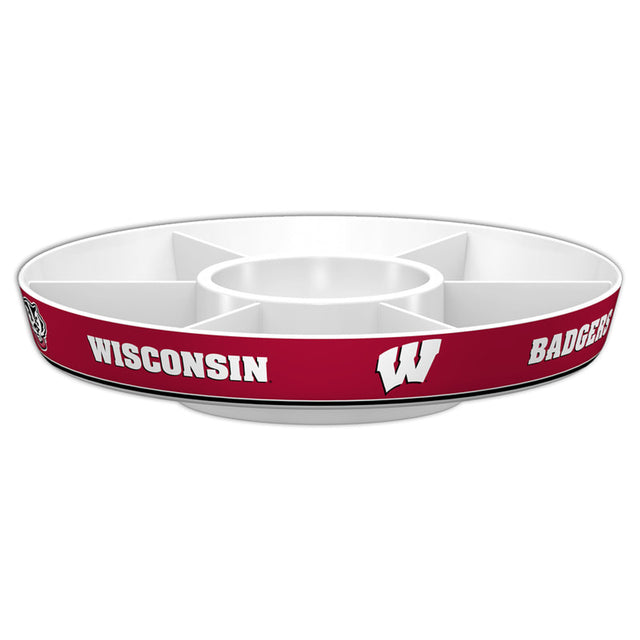 Bandeja para fiesta de los Wisconsin Badgers CO