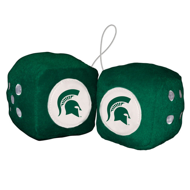 Dados peludos de los Spartans del estado de Michigan CO