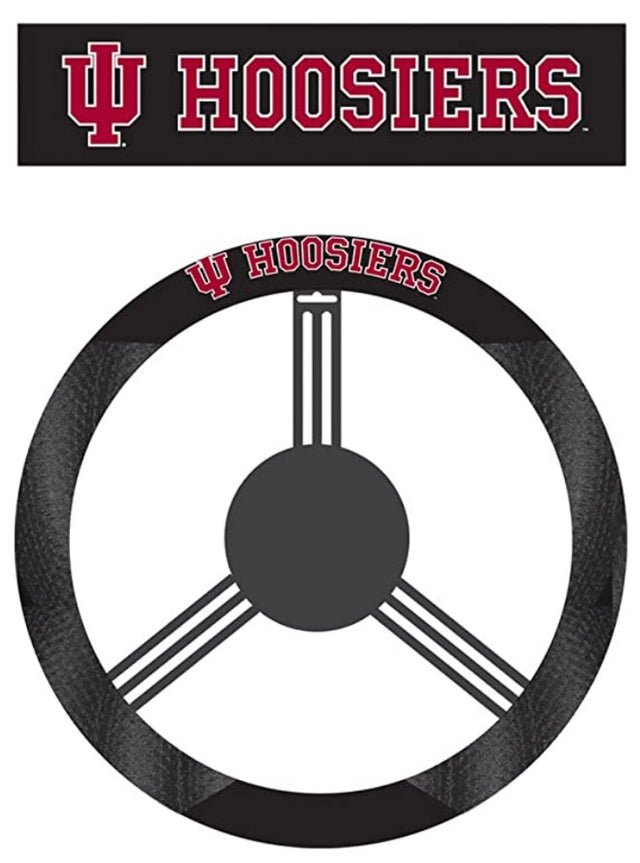 Funda para volante de los Indiana Hoosiers, estilo malla CO