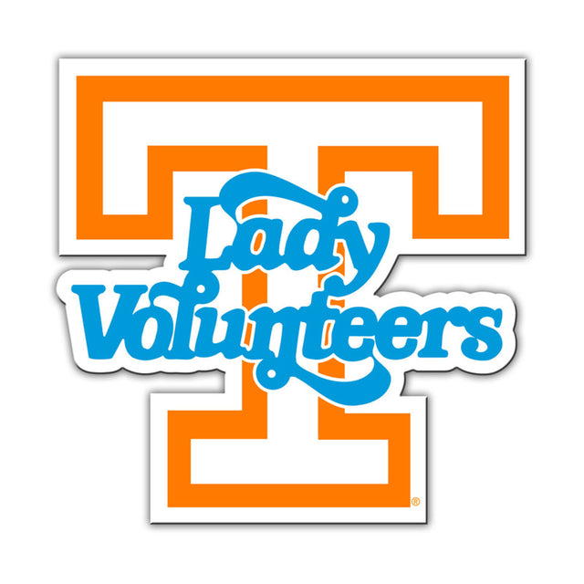 Imán para automóvil de los Tennessee Volunteers, estilo Lady Vols Design CO, 12"