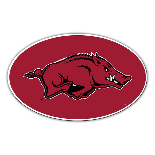 Imán para auto de Arkansas Razorbacks, estilo CO, 8"