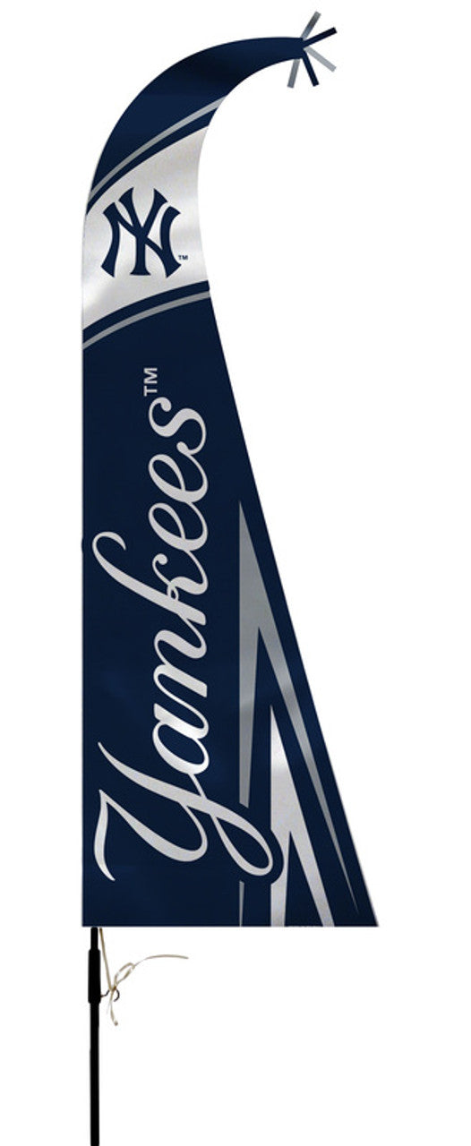 Bandera de los Yankees de Nueva York estilo pluma premium CO