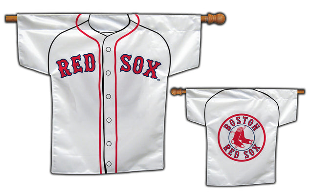 Diseño de camiseta con la bandera de los Boston Red Sox