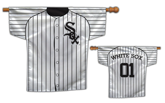 Diseño de camiseta con la bandera de los White Sox de Chicago