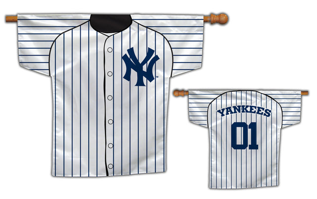 Diseño de camiseta con la bandera de los Yankees de Nueva York CO