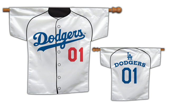 Diseño de camiseta con la bandera de los Dodgers de Los Ángeles CO