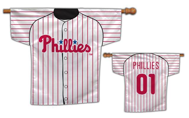 Diseño de camiseta con la bandera de los Philadelphia Phillies CO