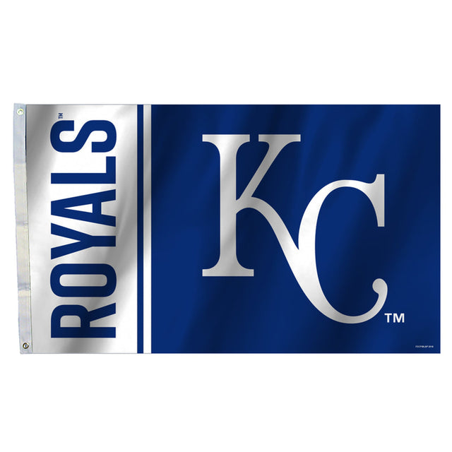 Bandera de los Kansas City Royals, pancarta de 3 x 5 pulgadas, CO