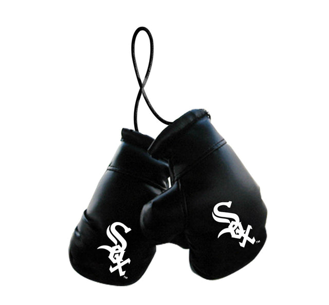 Guantes de boxeo de los Chicago White Sox en miniatura