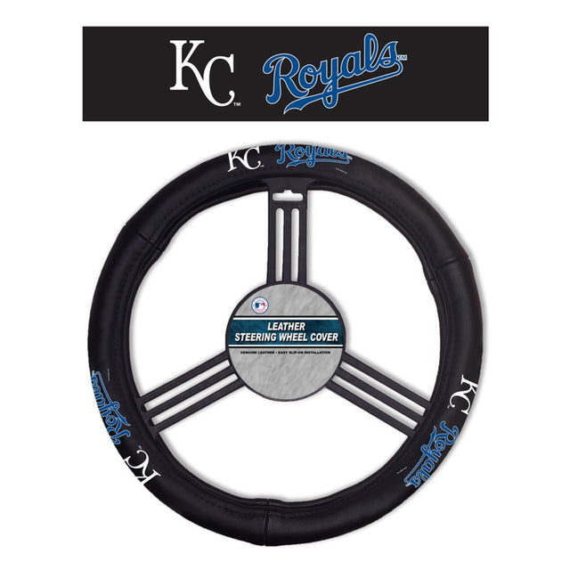 Funda de cuero para volante de los Kansas City Royals CO