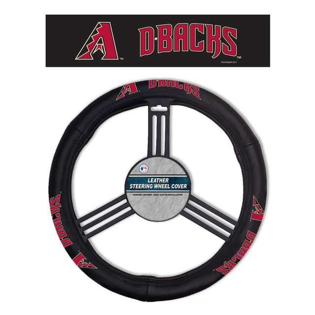 Funda de cuero para volante de los Arizona Diamondbacks CO