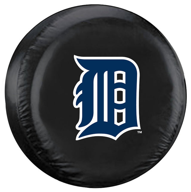 Funda para neumáticos de los Detroit Tigers, tamaño estándar, color negro