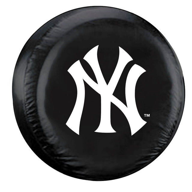 Funda para neumáticos de los New York Yankees, tamaño estándar, color negro