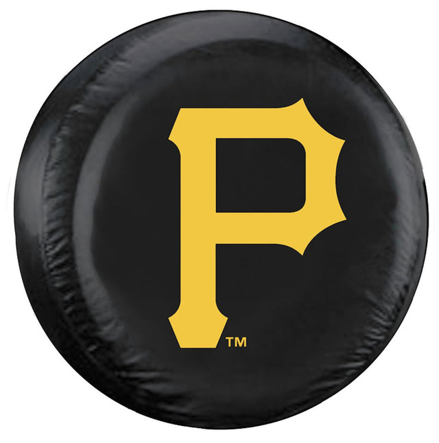 Funda para neumáticos de los Piratas de Pittsburgh, tamaño estándar, color negro