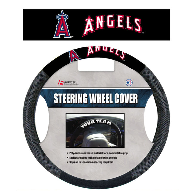 Funda de volante estilo malla de Los Angeles Angels CO