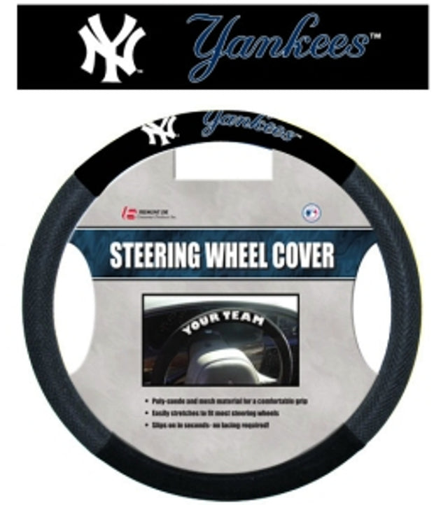 Funda para volante de los New York Yankees estilo malla CO