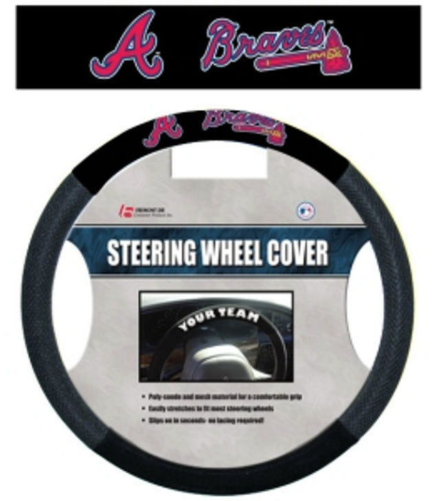 Funda de malla para volante de los Atlanta Braves