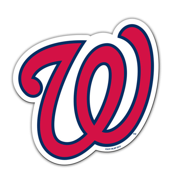 Imán para auto de los Washington Nationals, estilo CO, 12"