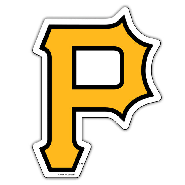 Imán para auto de los Piratas de Pittsburgh, estilo CO, 12"