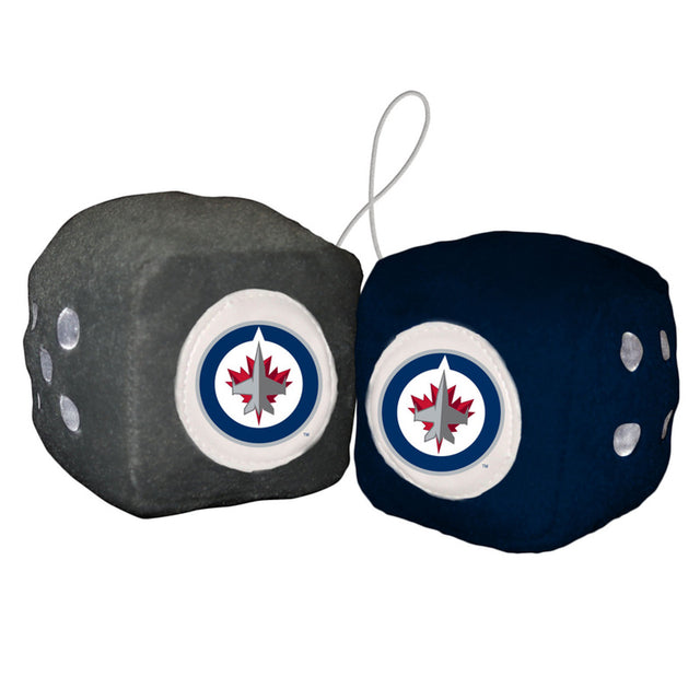 Dados peludos de los Winnipeg Jets CO