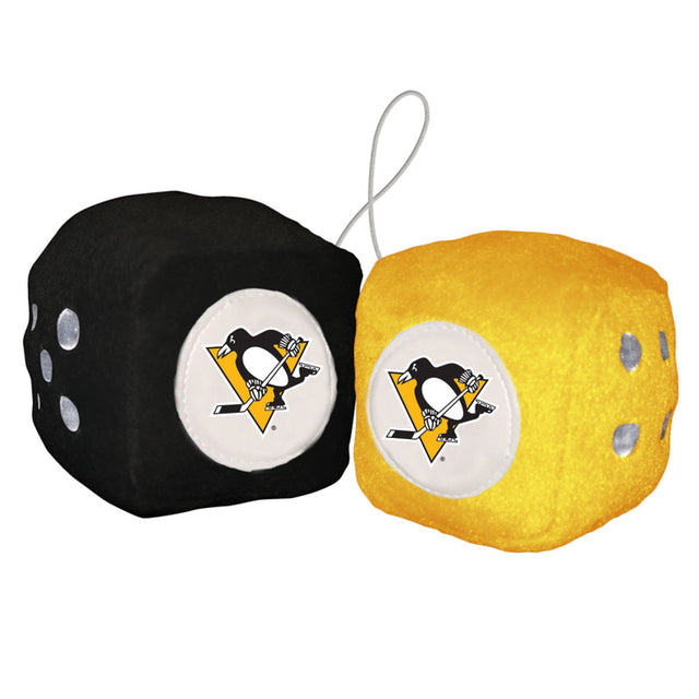 Dados peludos de los Pittsburgh Penguins CO