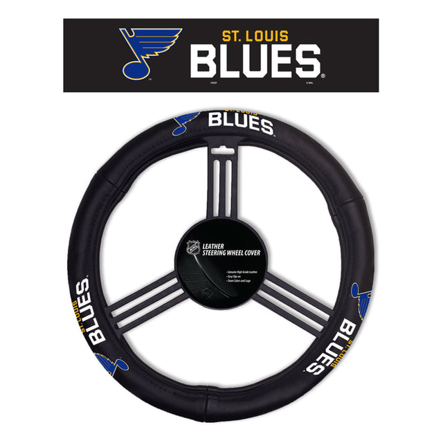 Funda de cuero para volante de los St. Louis Blues