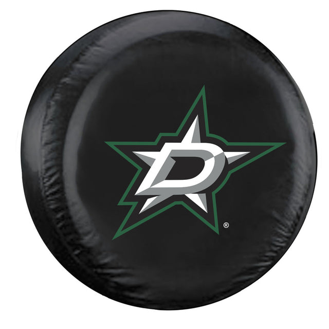 Funda para neumáticos de los Dallas Stars, tamaño grande, color negro