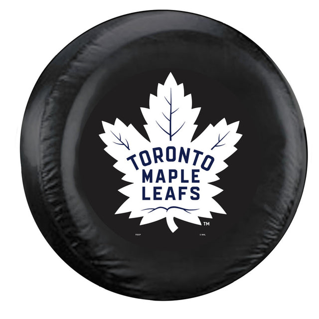 Funda para neumáticos de Toronto Maple Leafs, tamaño grande, color negro