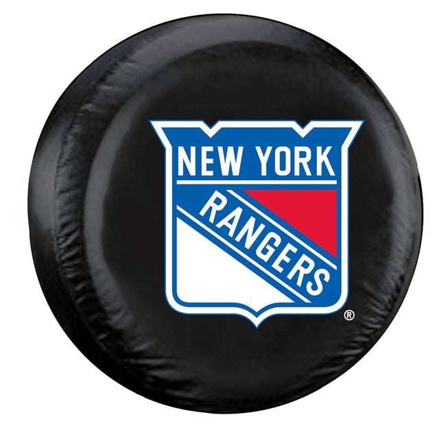 Funda para neumáticos de los New York Rangers, tamaño estándar, color negro