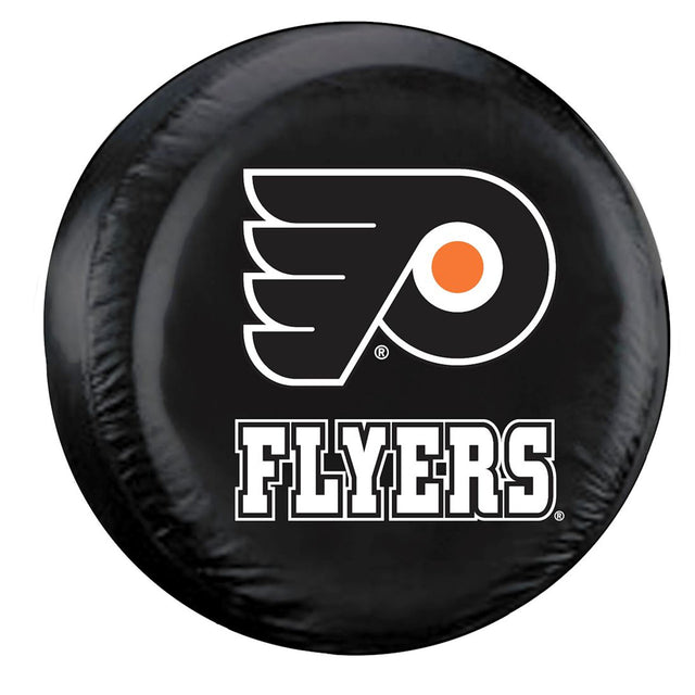 Funda para neumáticos de los Philadelphia Flyers, tamaño estándar, color negro