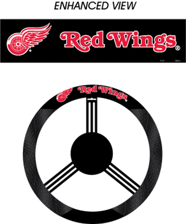 Funda para volante de los Detroit Red Wings, estilo malla CO